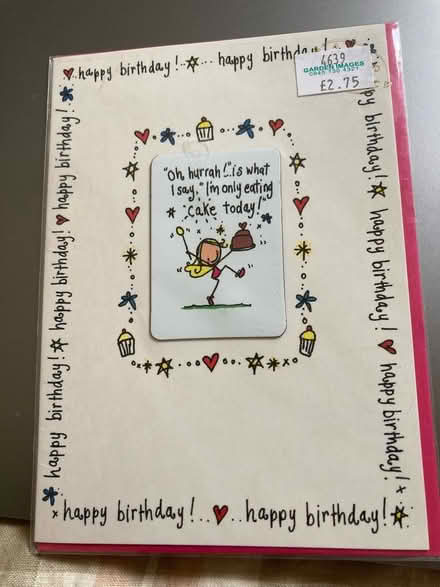 Photo of free Birthday card with magnet (Shepherds Bush W11) #1