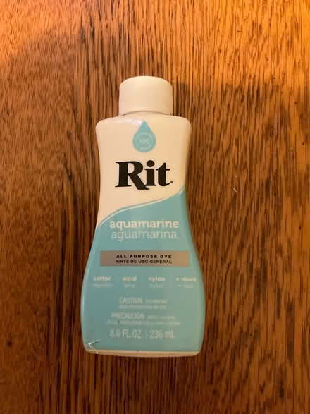 Photo of free Rit dye, Aquamarine (01801) #1
