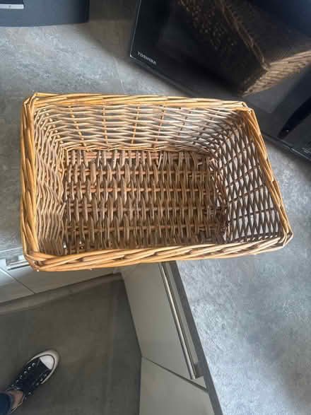 Photo of free Small wicker basket (Hitchin (South)) #2