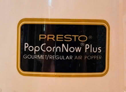 Photo of free air popcorn popper (Davis/Teele Square area) #2