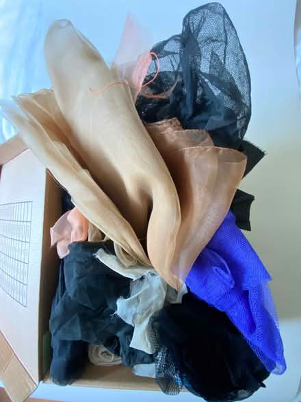 Photo of free Net & chiffon scraps (Presteigne LD8) #1