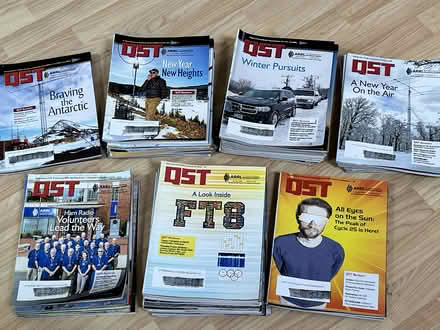 Photo of free QST Magazines (Wolfe & Reed) #1