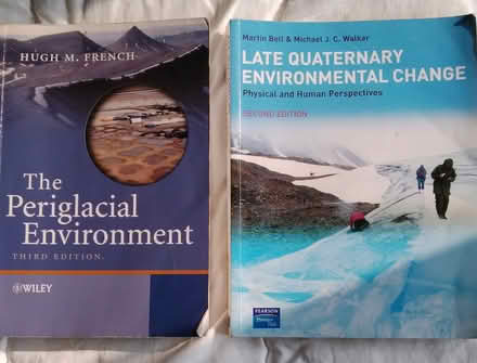 Photo of free 2 physical geography books (Emsworth PO10) #1
