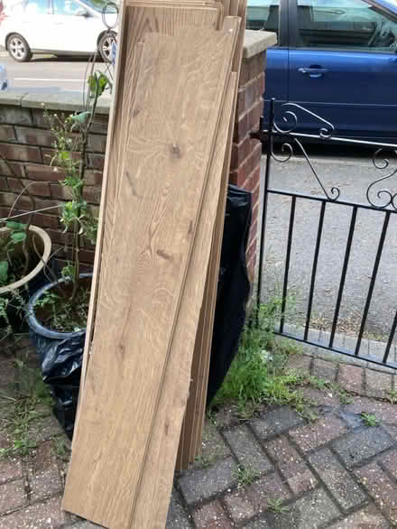 Photo of free LAMINATE USED APPROX 12sq m (Gillingham nr hospital) #1
