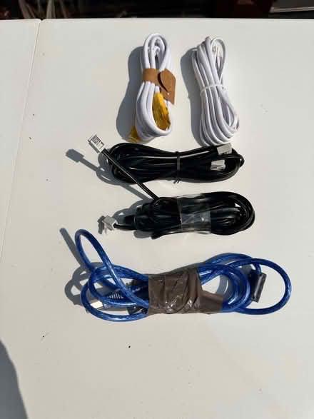 Photo of free Quantity of computer & indoor telephone cables (Colchester CO4) #3