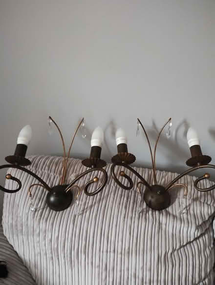Photo of free Pair of Vintage style wall lights (Olton Solihull) #1