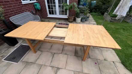 Photo of free Large kitchen table (Shrewsbury) #3