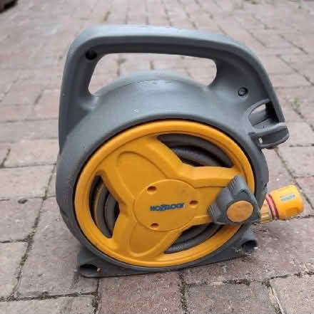 Photo of free Blocked - Hozelock Pico Reel with 10m hose - repair (Woodley RG5) #1