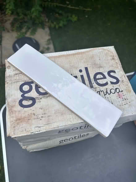 Photo of free Geotiles white x 4 boxes (Teddington TW11) #1