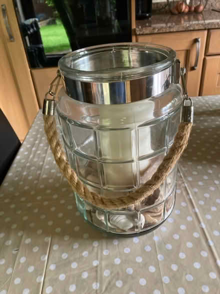 Photo of free Glass hurricane jar (Horwich BL6) #1