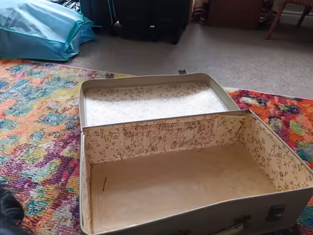 Photo of free Old style small suitcase (Wistaston CW2) #2