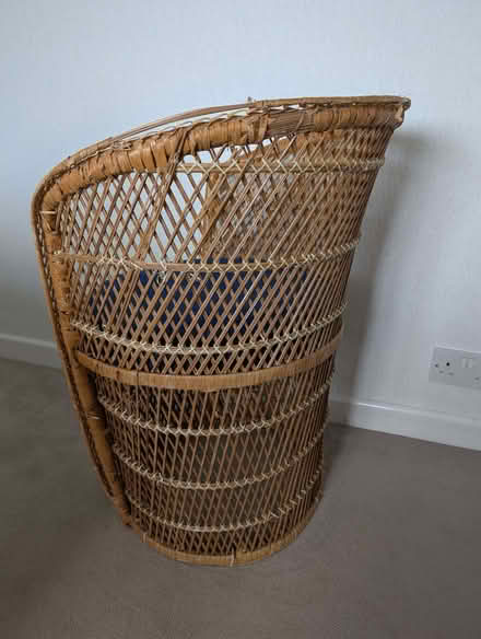 Photo of free Wicker chair with circular cushion (Kidlington OX5) #3