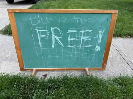 Photo of free Chalkboard - double sided (Patterson Park- Dayton) #1