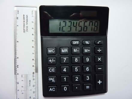 Photo of free Digital Desk Caclulator (Hartwood Green PR6) #2