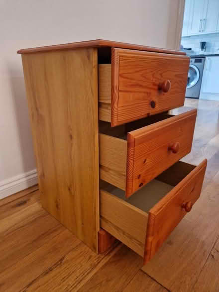 Photo of free Pine bedside unit (Abingdon OX14) #2