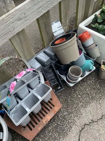 Photo of free Plastic plant pots (Ebley GL5) #1