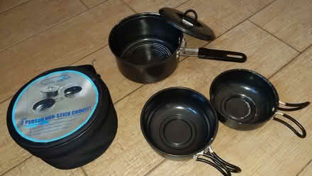 Photo of free Two person nonstick camping cook set (Queen Edith's Ward CB1) #1