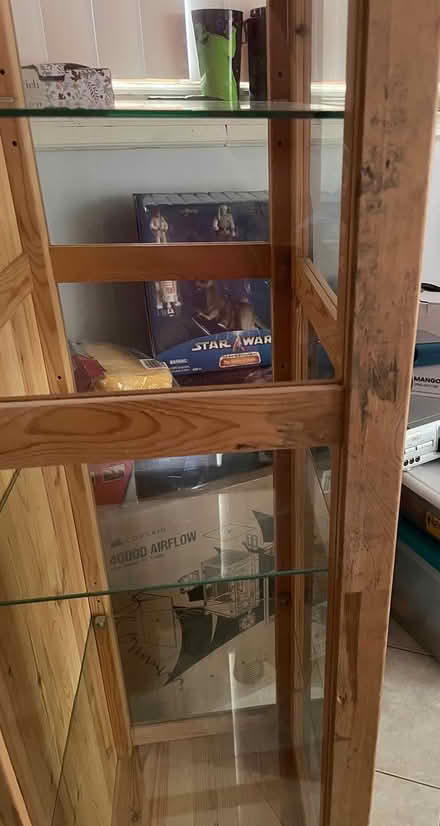 Photo of free Glass and wood cabinet (Putnam valley) #2