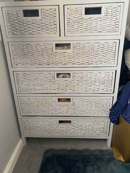 Photo of free Solid wooden painted drawers (Southdown) #1