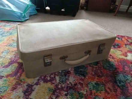 Photo of free Old style small suitcase (Wistaston CW2) #1