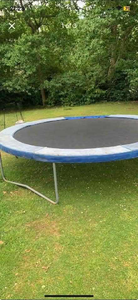 Photo of free 14ft trampoline (Petersfield GU32) #1