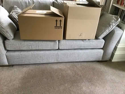 Photo of free 2 mega size strong cardboard boxes (Alderley Edge SK9) #1