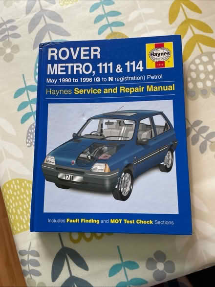 Photo of free Rover metro haynes (Hatch Warren RG22) #1