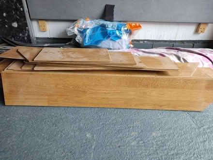 Photo of free 5.5m2 of used laminate flooring (Letchworth) #1