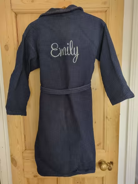 Photo of free Navy Blue Waffle Bathrobe (Enfield EN2) #2