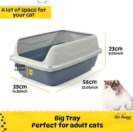 Photo of free Large Cat Litter Tray with Scoop (Ponders End. EN3) #4