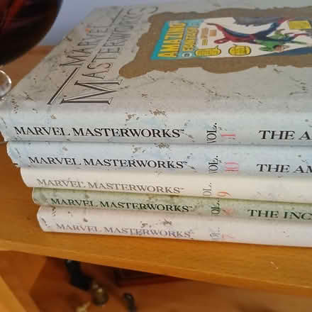 Photo of free Marvel Masterworks - 5 hardback books (Bradford on Avon) #1