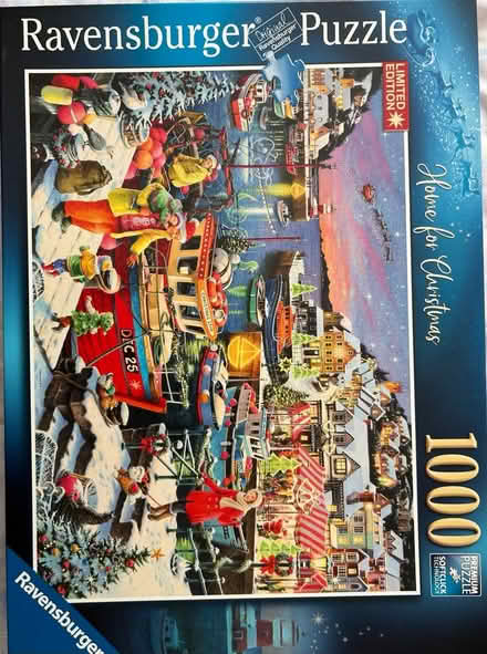 Photo of free Ravensburger 1000 piece jigsaw (Stanford-le-Hope SS17) #1