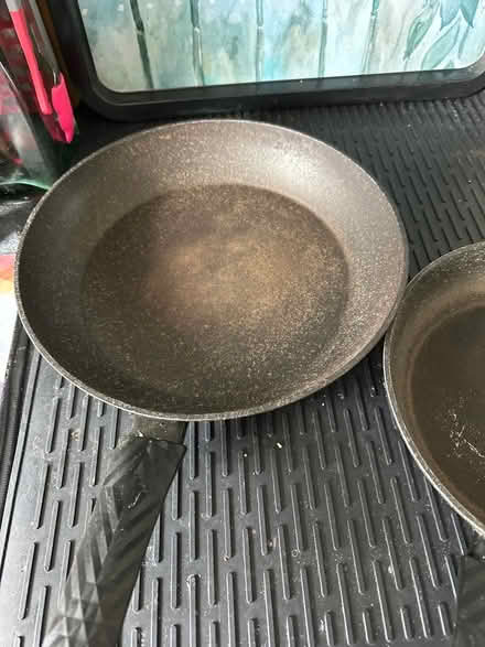 Photo of free 2 x salter megastone frying pans (Ashford TW15) #1