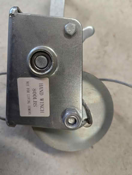 Photo of free Hand winch (Easingwold YO61) #2
