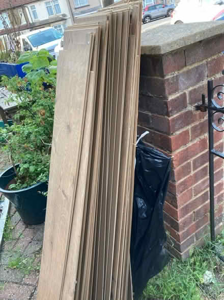 Photo of free LAMINATE USED APPROX 12sq m (Gillingham nr hospital) #2
