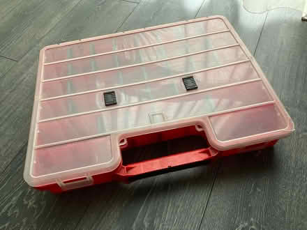 Photo of free Empty red compartment box (Glen parva LE2) #1