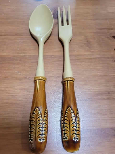 Photo of free Plastic salad servers (Shenley Fields B29) #1