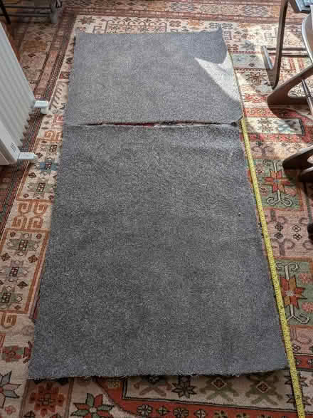 Photo of free Two pieces grey carpet offcuts (Cannon Park CV4) #1