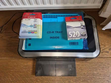 Photo of free Broken Canon Pixma printer/scanner/fax with accessories/ink. (Holt Park LS16) #1