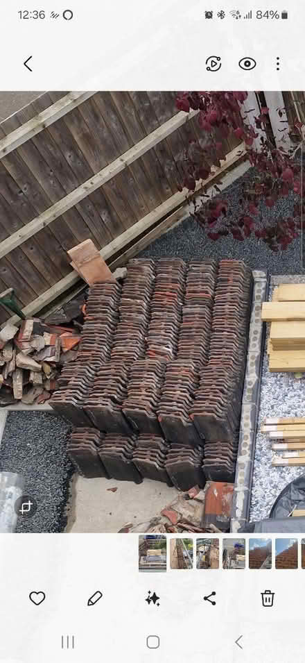 Photo of free Old roof tiles (IP1 6) #1