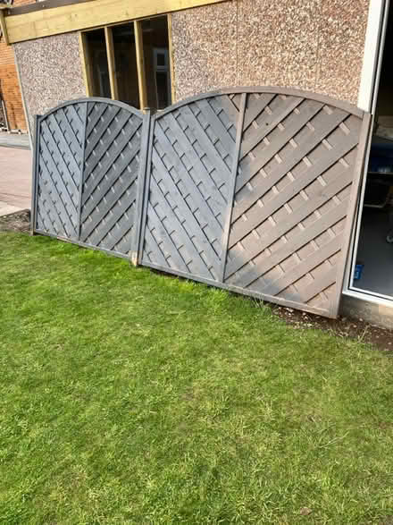 Photo of free Two fence panels & posts (Leeds) #1