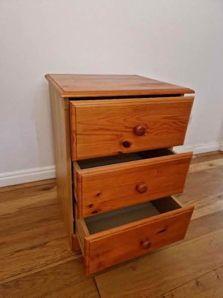Photo of free Pine bedside unit (Abingdon OX14) #1