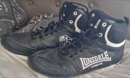 Photo of free Boxing boots size 5 (Shrewsbury) #1