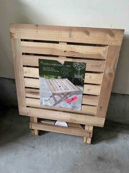 Photo of free Small wooden table (Methuen MA on Salem NH line) #1