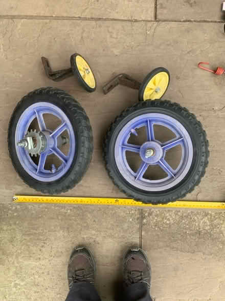 Photo of free Kids bike wheels (Malvern Link WR14) #1