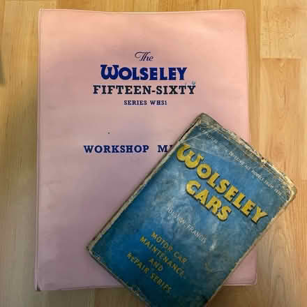 Photo of free Wolseley car books (Hatch Warren RG22) #1