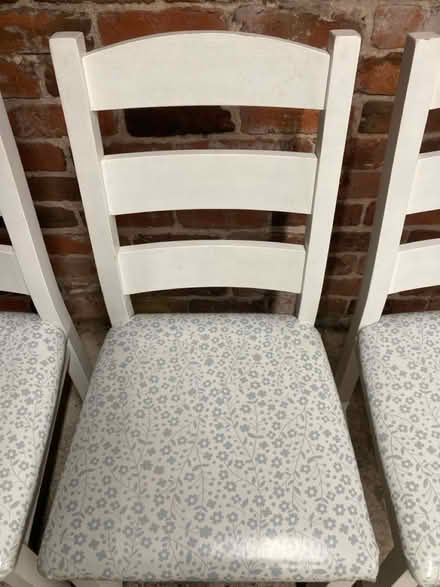 Photo of free Four solid wood chairs (Lymm) #2
