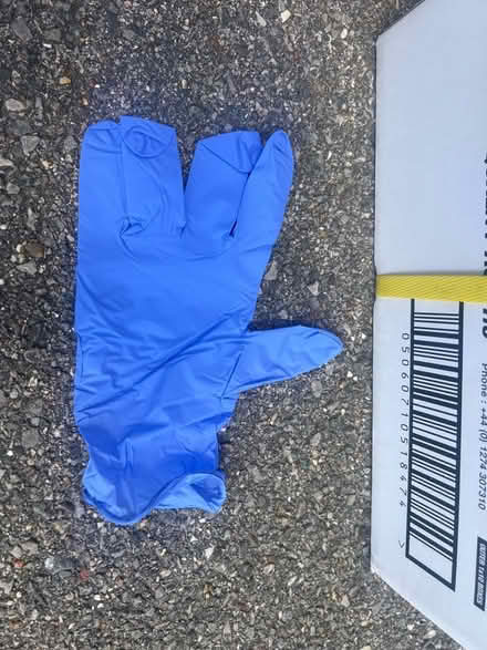 Photo of free Boxes of nitrile gloves, plastic aprons, masks (Portslade by Sea BN41) #2