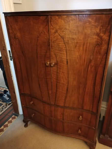 Photo of free Antique Cabinet with drawers under (Olton Solihull) #1