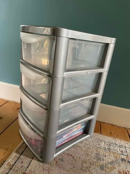 Photo of free Plastics drawers storage (Dunfermline KY12) #2